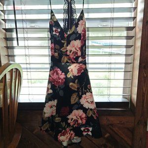 Black Floral dress
